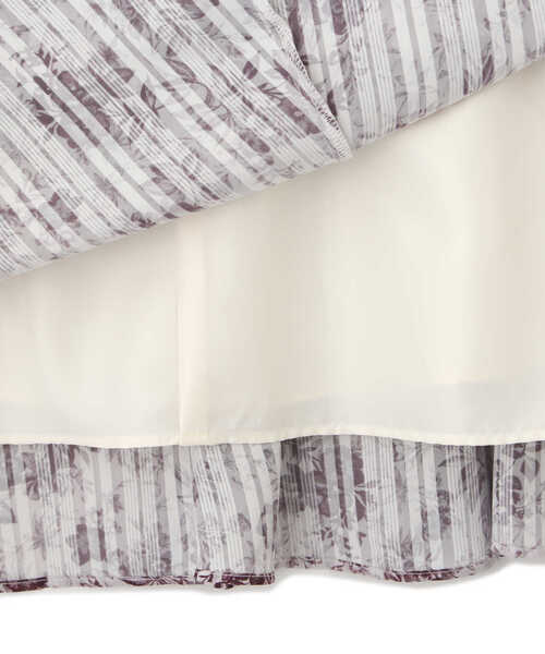 PROPORTION BODY DRESSING（プロポーションボディドレッシング）の「シアーフラワーワンピース / 1213240700（ワンピース・レディース・ダークグレー/ボルドー/グレー・MEDIUM/SMALL）」の7枚目の写真