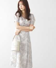 PROPORTION BODY DRESSING | シアーフラワーワンピース / 1213240700(ワンピース)