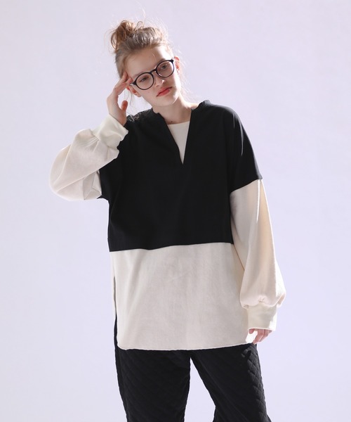 KELEN（ケレン） ILUSOI コンビ デザイン トップス / レディース 長袖 ロンT カットソー 楽天市場】【10％OFFクーポン対象】【50％OFF】KELEN（ケレン