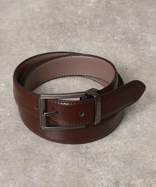 BEVERLY HILLS POLO CLUB(ビバリーヒルズポロクラブ)の「【BEVERLY HILLS POLO CLUB/ビバリーヒルズポロクラブ】アソート スプリットレザーベルト(ベルト・メンズ・ブラック系その他2/ブラック系その他3/ブラック系その他4/ブラック系その他5/ブラック系その他6/ブラウン系その他2/ブラウン系その他3/ブラック系その他/ブラウン系その他/ブラウン系その他5/ブラウン系その他4・FREE)」の10枚目の写真