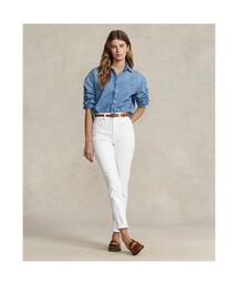 ポロラルフローレン デニムシャツ クロップド ウエスタン シャツ　ジャケット ポロ ラルフ ローレン POLO RALPH LAUREN ワイド クロップド