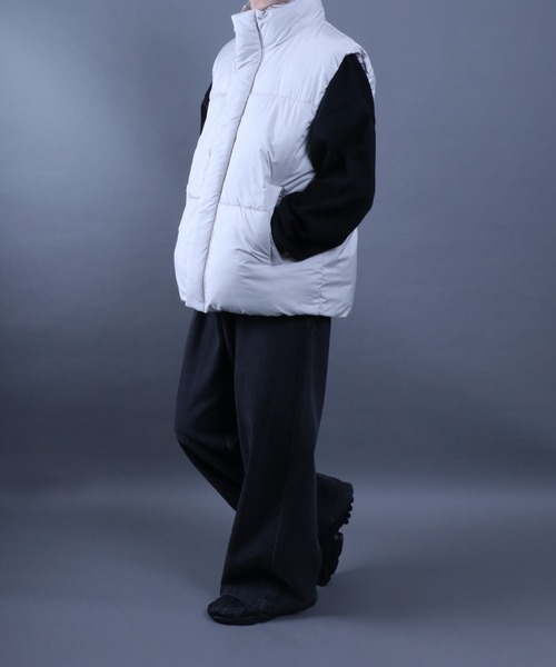 【セール】ANPAS 2WAY Eco Down Vest/ANPAS 別注 2WAY エコダウン 中綿 ベスト（ダウンベスト）｜ANPAS（アンパス）