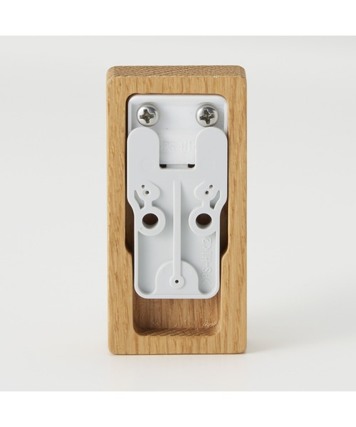 無印良品（ムジルシリョウヒン）の「壁に付けられる家具フック　オーク材（インテリア雑貨・メンズ・ナチュラル・FREE）」の4枚目の写真