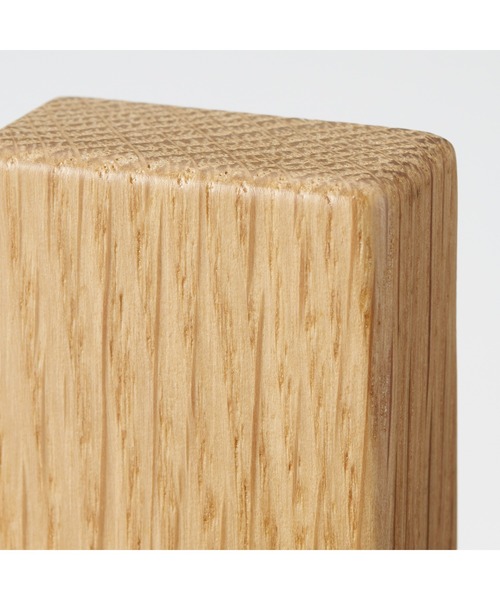 無印良品（ムジルシリョウヒン）の「壁に付けられる家具フック　オーク材（インテリア雑貨・メンズ・ナチュラル・FREE）」の5枚目の写真