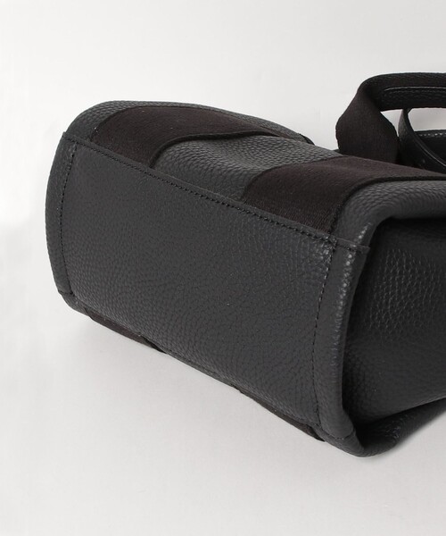 fredy emue(フレディエミュ)の「ショルダー付きテープトートバッグ(トートバッグ・レディース・ブラック/グレー・FREE)」の9枚目の写真