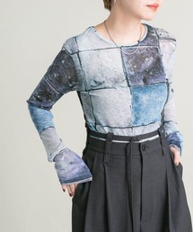 KBF | グラフィックプリントカットソー(Tシャツ/カットソー)