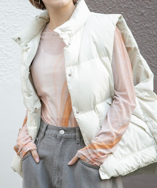 KBF(ケイビーエフ)の「グラフィックプリントカットソー(Tシャツ/カットソー・レディース・ブラウン系その他/グリーン系その他/ブルー系その他/オレンジ系その他/ブラック系その他/グレー系その他・ONE)」の20枚目の写真