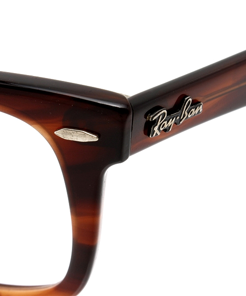 Ray-Ban（レイバン）の「【Ray-Ban】No.7 USA WAYFARER 1990'sVintage（サングラス・メンズ・ブラウン・FREE）」の10枚目の写真