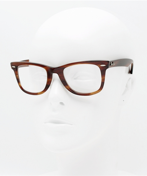 Ray-Ban（レイバン）の「【Ray-Ban】No.7 USA WAYFARER 1990'sVintage（サングラス・メンズ・ブラウン・FREE）」の5枚目の写真
