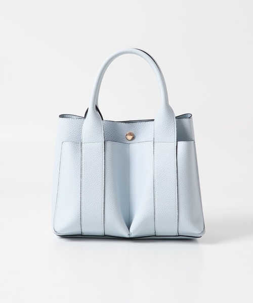 RODE SKO（ロデスコ）の「プチダブルポケットトートバッグ（トートバッグ・レディース・ブラック/ライトグレー/ホワイト系その他/ベージュ系その他/オレンジ系その他/シルバー/ロイヤルブルー/ライトピンク/レッド/グレー・ONE）」の14枚目の写真