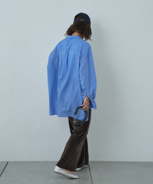 Franklin Climbing(フランクリンクライミング)の「【Retreat】ダウニーベロアフレアパンツ(その他パンツ・レディース・マスタード/ブラウン/スカイブルー・ONE SIZE)」の11枚目の写真