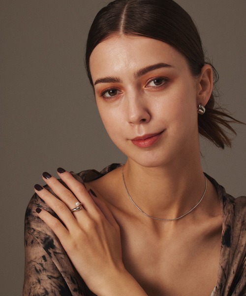 CENE(セネ)の「【CENE】セネ/ポイントパールリング(リング・レディース・ゴールド/シルバー・#7/#9/#13/#11)」の7枚目の写真