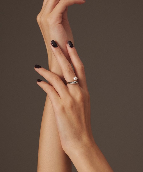 CENE(セネ)の「【CENE】セネ/ポイントパールリング(リング・レディース・ゴールド/シルバー・#7/#9/#13/#11)」の9枚目の写真