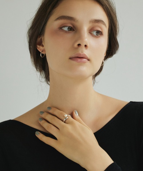 CENE(セネ)の「【CENE】セネ/ポイントパールリング(リング・レディース・ゴールド/シルバー・#7/#9/#13/#11)」の15枚目の写真