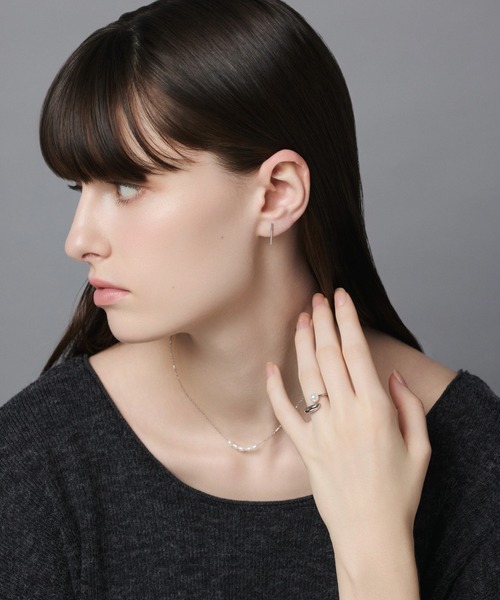 CENE(セネ)の「【CENE】セネ/ポイントパールリング(リング・レディース・ゴールド/シルバー・#7/#9/#13/#11)」の19枚目の写真