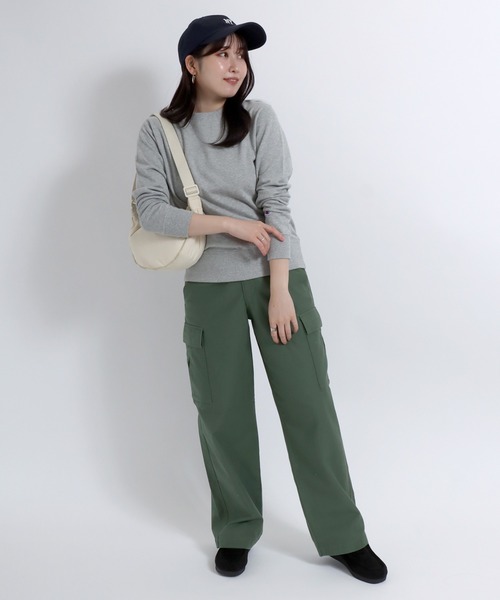 Champion（チャンピオン）ワンポイントロゴ刺繍 裏毛スウェット