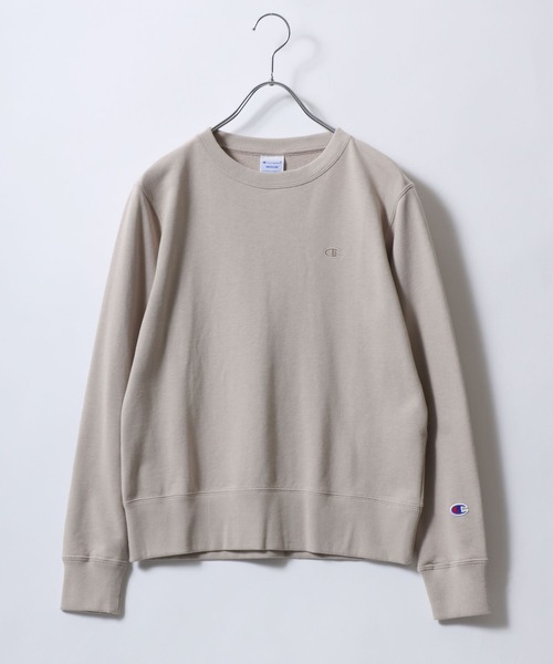 Champion（チャンピオン）ワンポイントロゴ刺繍 裏毛スウェット