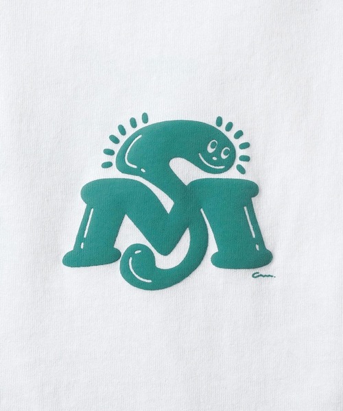 Chocomoo(チョコムー)の「chocomoo x MFC STORE TYPE 2 S/S TEE(Tシャツ/カットソー・メンズ・ブラック/ホワイト・M/XXL/S/XL/L)」の16枚目の写真