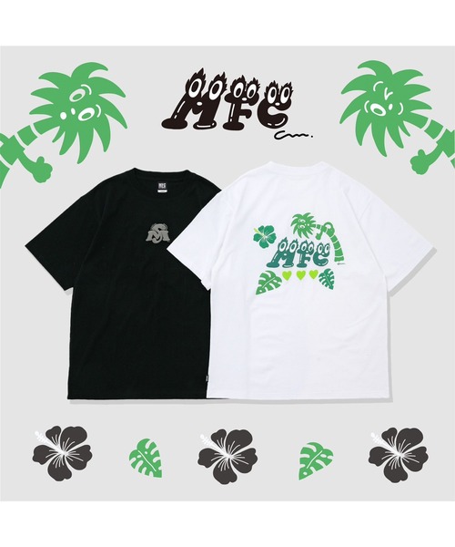 Chocomoo(チョコムー)の「chocomoo x MFC STORE TYPE 2 S/S TEE(Tシャツ/カットソー・メンズ・ブラック/ホワイト・M/XXL/S/XL/L)」の3枚目の写真