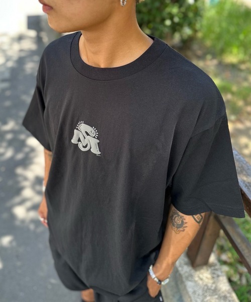 Chocomoo(チョコムー)の「chocomoo x MFC STORE TYPE 2 S/S TEE(Tシャツ/カットソー・メンズ・ブラック/ホワイト・M/XXL/S/XL/L)」の7枚目の写真
