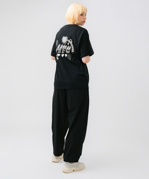 Chocomoo(チョコムー)の「chocomoo x MFC STORE TYPE 2 S/S TEE(Tシャツ/カットソー・メンズ・ブラック/ホワイト・M/XXL/S/XL/L)」の11枚目の写真