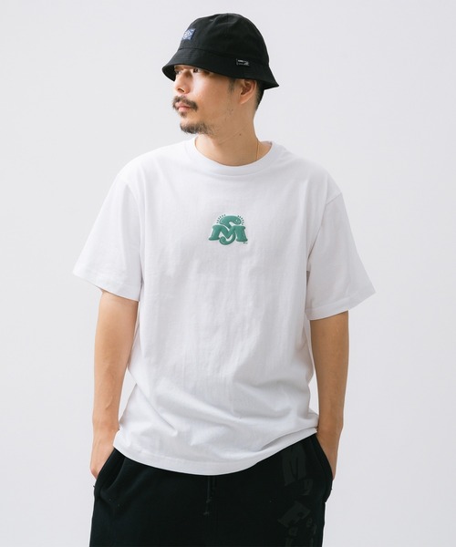 Chocomoo(チョコムー)の「chocomoo x MFC STORE TYPE 2 S/S TEE(Tシャツ/カットソー・メンズ・ブラック/ホワイト・M/XXL/S/XL/L)」の9枚目の写真