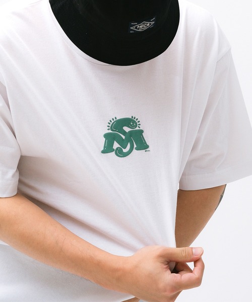 Chocomoo(チョコムー)の「chocomoo x MFC STORE TYPE 2 S/S TEE(Tシャツ/カットソー・メンズ・ブラック/ホワイト・M/XXL/S/XL/L)」の8枚目の写真