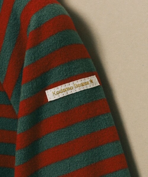 こども ビームス(コドモビームス)の「こども ビームス / ベビー ボーダー ファスナー カバーオール 23(70~80cm)(ロンパース・キッズ・ピンク/オリーブ/オフホワイト・70/80)」の16枚目の写真