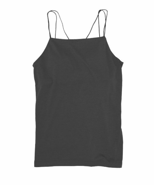 DONOBAN（ドノバン）の「ナローストラップキャミ（キャミソール・レディース・ホワイト/ブラック/ブラウン・FREE）」の22枚目の写真