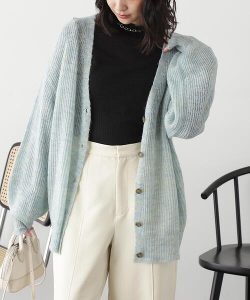 FREE'S MART(フリーズマート)の「◆フリルシアーハイネックカットソー(Tシャツ/カットソー・レディース・ブラック/ブルー/ホワイト・FREE)」の8枚目の写真