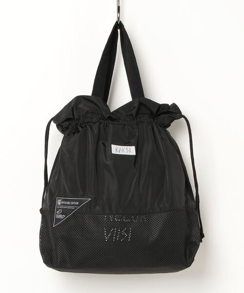KAKSI(カクシ)の「KAKSI KASANELUトートBAG(トートバッグ・メンズ・カーキ系/ブラック系/グレー系/ピンク系・FREE)」の9枚目の写真