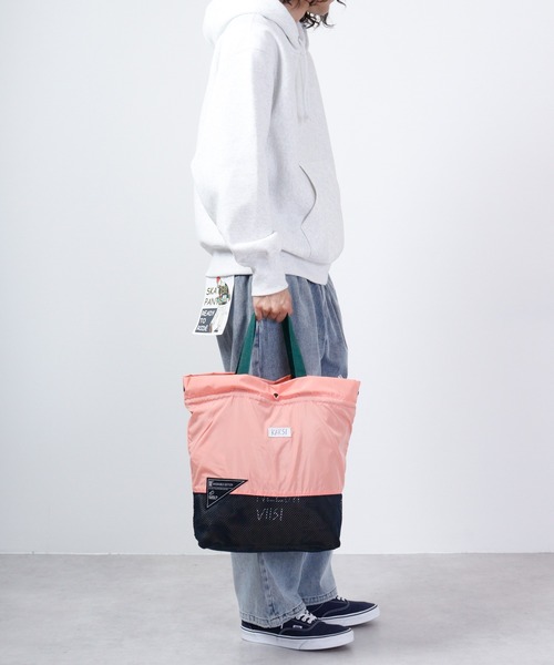 KAKSI(カクシ)の「KAKSI KASANELUトートBAG(トートバッグ・メンズ・カーキ系/ブラック系/グレー系/ピンク系・FREE)」の13枚目の写真