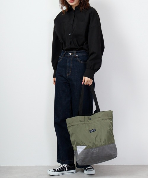 KAKSI(カクシ)の「KAKSI KASANELUトートBAG(トートバッグ・メンズ・カーキ系/ブラック系/グレー系/ピンク系・FREE)」の17枚目の写真