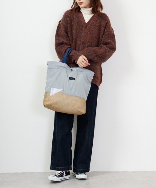 KAKSI(カクシ)の「KAKSI KASANELUトートBAG(トートバッグ・メンズ・カーキ系/ブラック系/グレー系/ピンク系・FREE)」の22枚目の写真