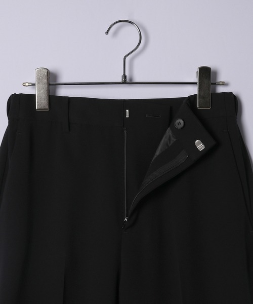 ROPE'(ロペ)の「ジョーゼットストレートパンツ/セットアップ対応・セレモニー対応(その他パンツ・レディース・ブルー系その他4/ネイビー/ブラック・38/40/36)」の7枚目の写真