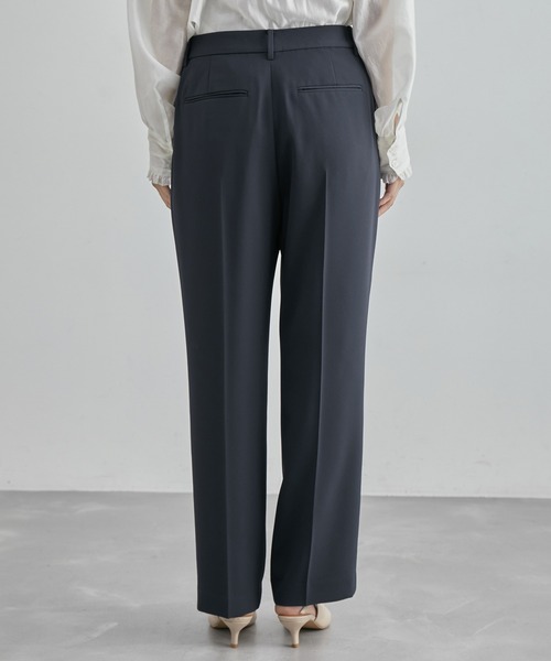 ROPE'(ロペ)の「ジョーゼットストレートパンツ/セットアップ対応・セレモニー対応(その他パンツ・レディース・ブルー系その他4/ネイビー/ブラック・38/40/36)」の15枚目の写真