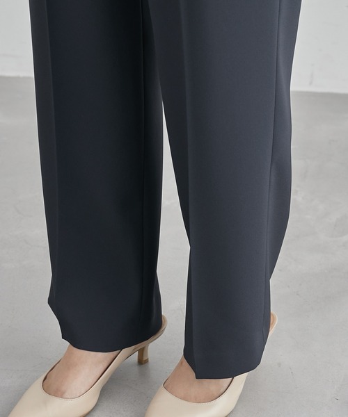 ROPE'(ロペ)の「ジョーゼットストレートパンツ/セットアップ対応・セレモニー対応(その他パンツ・レディース・ブルー系その他4/ネイビー/ブラック・38/40/36)」の21枚目の写真