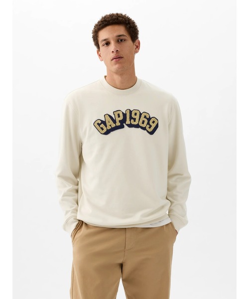 GAP ロゴ入り スウェット　アーチロゴ　Lサイズ GAP トレーナー スウェット ヘビーウェイト GAPアーチロゴ
