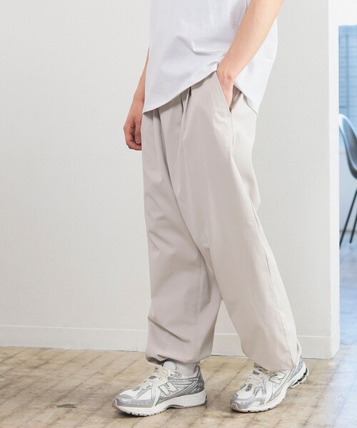 B:MING by BEAMS（ビーミングバイビームス）の「B:MING by BEAMS / テック ライトイージー チノパンツ（チノパンツ・メンズ・ホワイト系その他5/ブラック・MEDIUM/X-LARGE/SMALL/LARGE）」の11枚目の写真