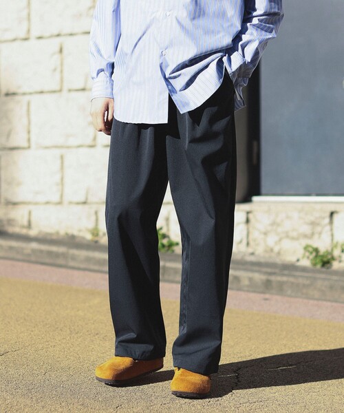 B:MING by BEAMS（ビーミングバイビームス）の「B:MING by BEAMS / テック ライトイージー チノパンツ（チノパンツ・メンズ・ホワイト系その他5/ブラック・MEDIUM/X-LARGE/SMALL/LARGE）」の14枚目の写真