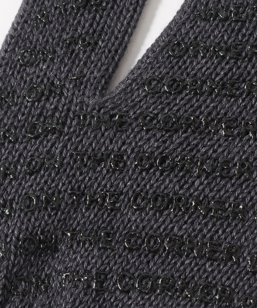 JOINT WORKS（ジョイントワークス）の「【DOWN ON THE CORNER/ダウンオンザコーナー】 SKULL GLOVE（手袋・メンズ・チャコールグレー・FREE）」の5枚目の写真