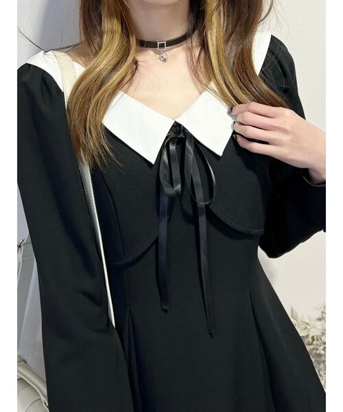 EATME(イートミー)の「キラキラバックルフェイクレザーチョーカー(チョーカー・レディース・ブラック・FREE)」の10枚目の写真