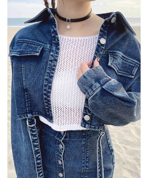 EATME(イートミー)の「キラキラバックルフェイクレザーチョーカー(チョーカー・レディース・ブラック・FREE)」の16枚目の写真