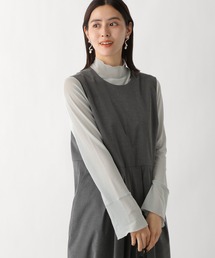 LEPSIM | 【jours heureux】チュールハクプリント長袖 983678(Tシャツ/カットソー)