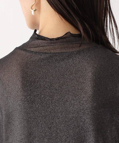 LEPSIM（レプシィム）の「【jours heureux】チュールハクプリント長袖　983678（Tシャツ/カットソー・レディース・ブラック/グレー・FREE）」の20枚目の写真