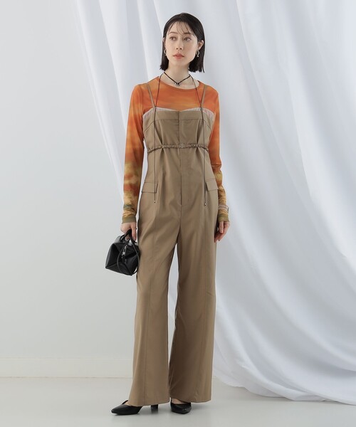 Ray BEAMS スーツディテールサロペット Ray BEAMS（レイビームス）の「Ray BEAMS / スーツ ディテール