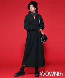 with CHANMOMO 黒 ハーフジップ ワンピース ハーフジップ」に該当するワンピースファッション通販 - ZOZOTOWN