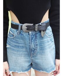 EVRIS | GLITTER メタルバックルベルト(ベルト)