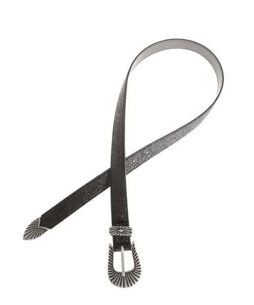 EVRIS（エヴリス）の「GLITTER メタルバックルベルト（ベルト・レディース・シルバー/ブラック・FREE）」の20枚目の写真