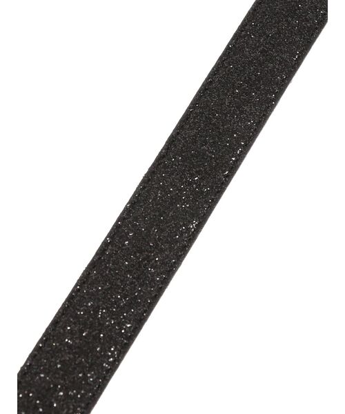 EVRIS（エヴリス）の「GLITTER メタルバックルベルト（ベルト・レディース・シルバー/ブラック・FREE）」の21枚目の写真